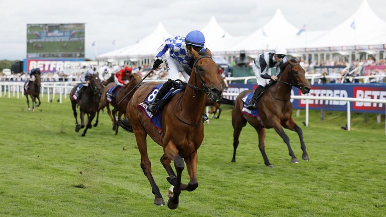 Highwayman leads home a 1-2 for trainer Joseph O'Brien in the Leger, beating stablemate Enceladus