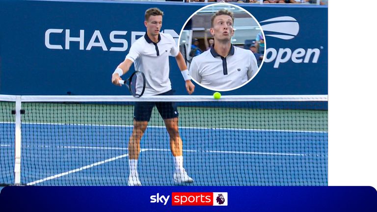 Jiri Lehecka pulls off bizarre shot at US Open
