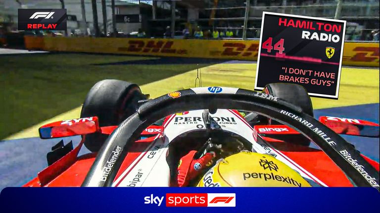 Lewis Hamilton was forced to retire early at the Spanish Grand Prix.