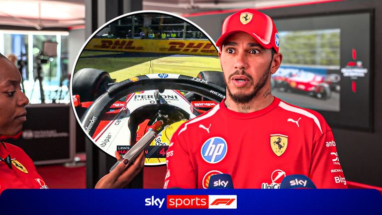 Lewis Hamilton took a look at what might have caused his early retirement at the Spanish Grand Prix.