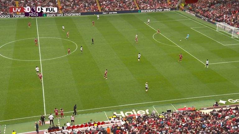 Fulham were able to play their way through Liverpool's pressing structure too easily