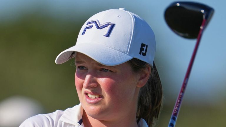Lottie Woad was unable to complete the Walmart NW Arkansas Championship