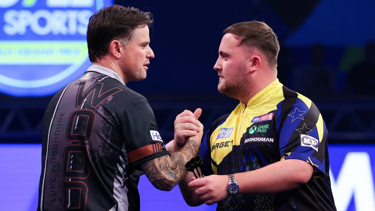 Luke Woodhouse and Luke Littler: Darts