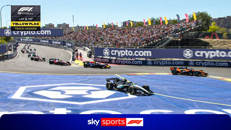 Spanish Grand Prix: Madrid madness! Kimi Antonelli goes wide TWICE on opening lap