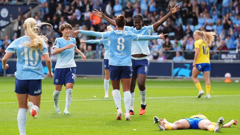 Man City won against Birmingham on opening weekend before also beating Aston Villa