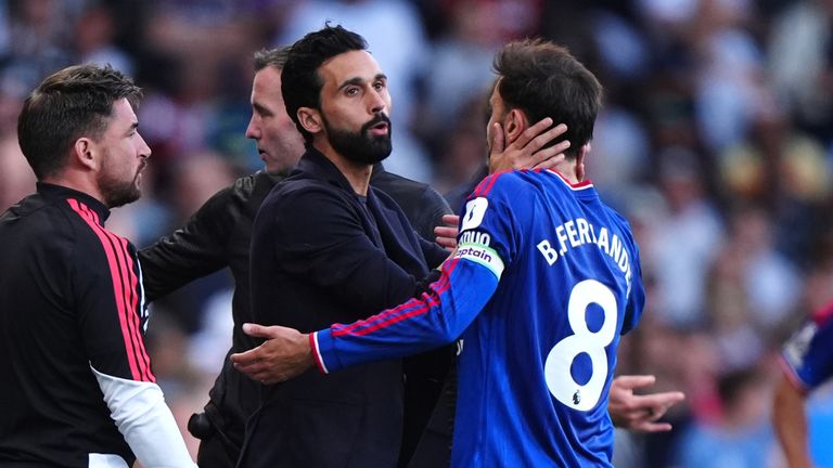 Alvaro Arbeloa felt the referees did not want Man Utd to lose against Fulham