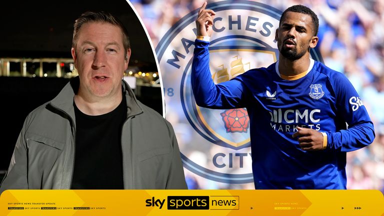 Manchester City have completed the signing of Iliman Ndiaye from Everton for up to £65m