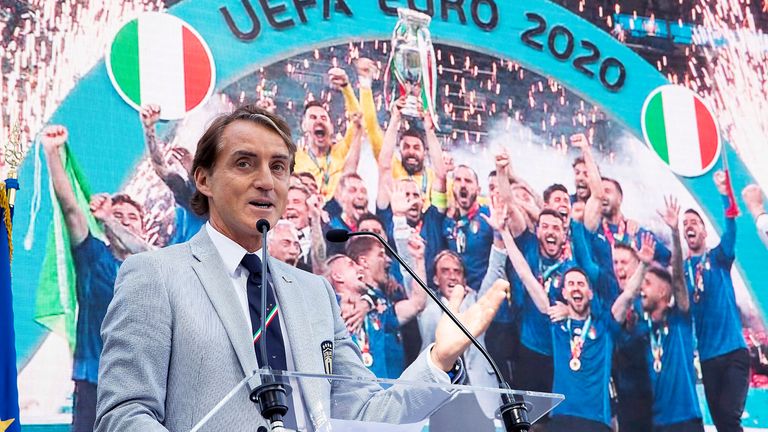 Roberto Mancini is back as Italy head coach 