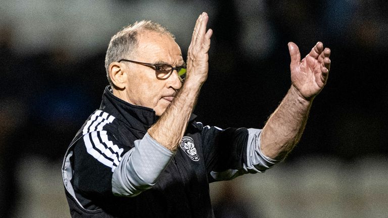 Celtic manager Martin O'Neill