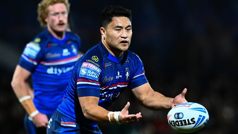 The DIY Kitchens Stadium, Wakefield, England - Mason Lino of Wakefield