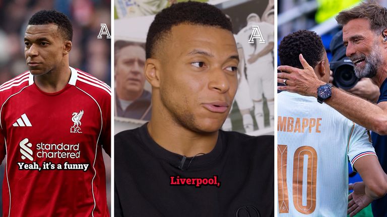 Speaking on The Athletic FC Podcast, Kylian Mbappé opens up on Liverpool talks, his conversations with Jürgen Klopp and why his mother wanted him to move to Anfield. Full interview now available on the The Athletic FC Podcast. Images: AP/The Athletic