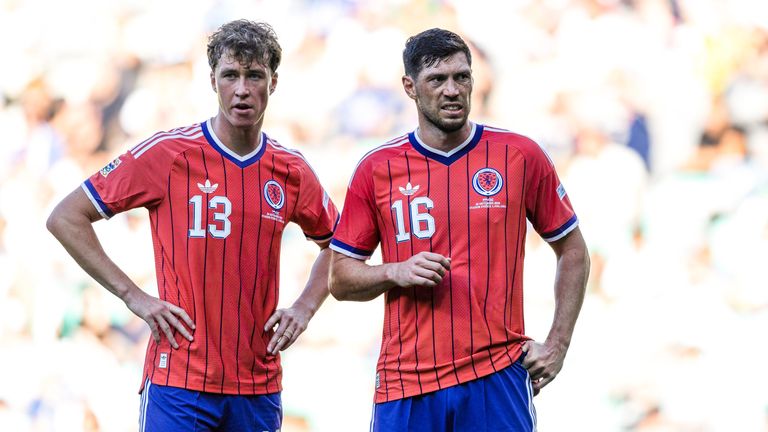 Scotland defenders Jack Hendry and Scott McKenna