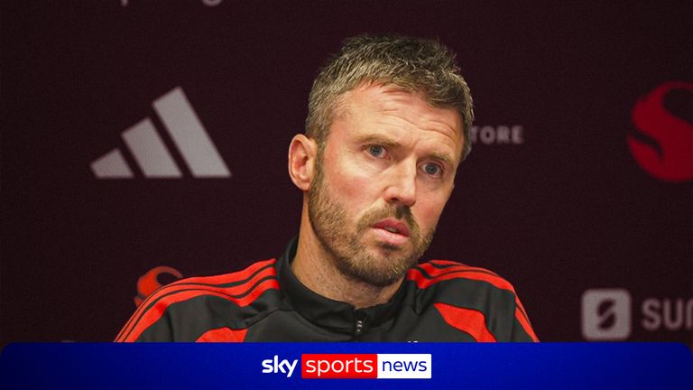 Man Utd latest: Michael Carrick dismisses speculation on future