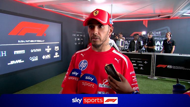 Lewis Hamilton was left frustrated after he could only qualify sixth for the Azerbaijan Grand Prix.