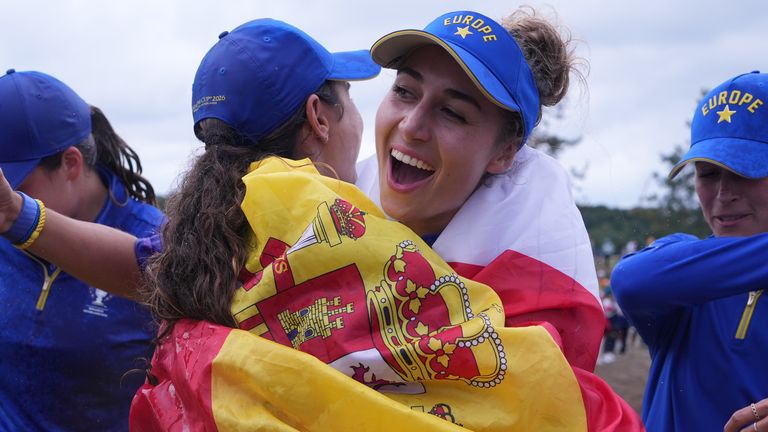 Nastasia Nadaud had enjoyed a steady rookie season on the LPGA Tour before Solheim Cup success