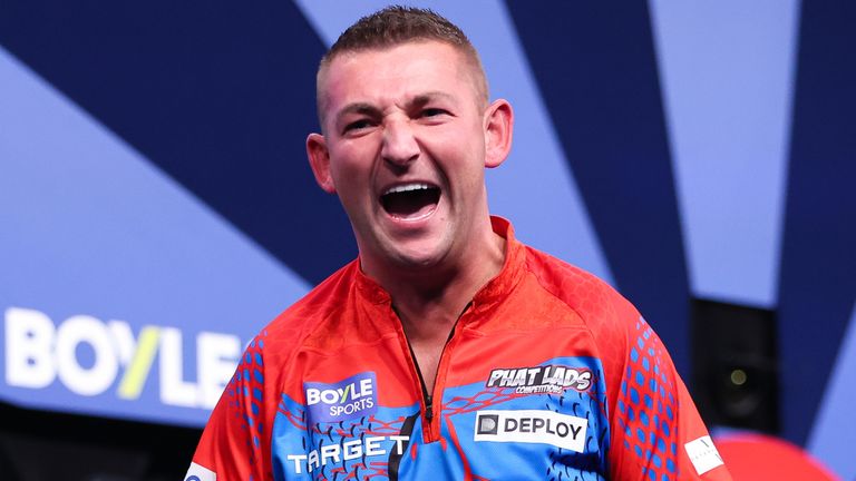 Nathan Aspinall is looking to reach the final for the first time since 2022