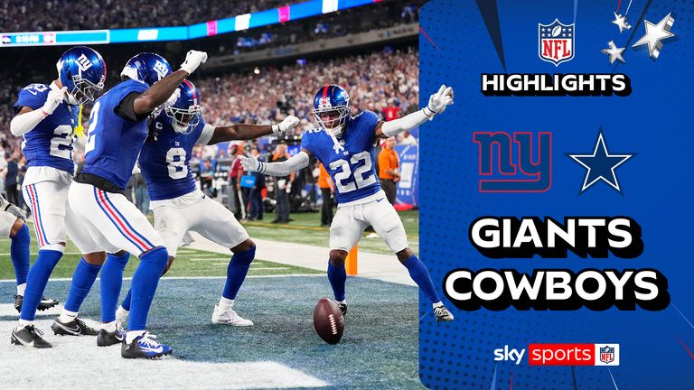 Giants vs Cowboys