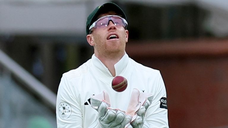 Nottinghamshire's Kyle Verreynne will miss the rest of the County Championship season