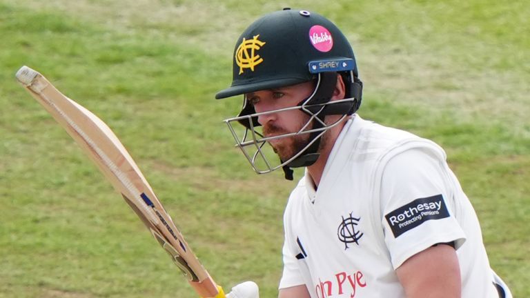 Nottinghamshire's Joe Clarke