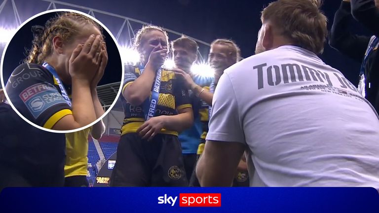 lisa parker gets proposed to after York win the Women's Grand Final