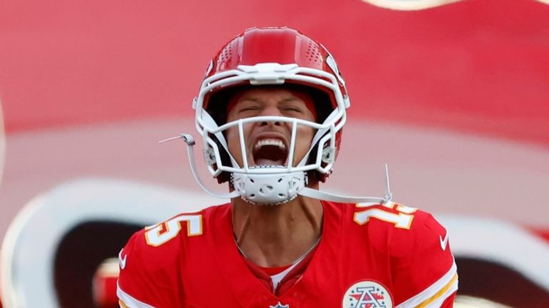 Kansas City Chiefs quarterback Patrick Mahomes