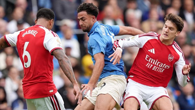 Arsenal struggled from front to back at the Amex Stadium
