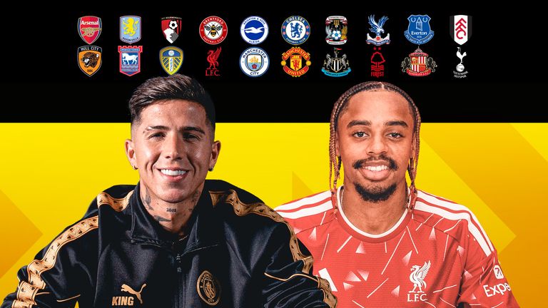 Enzo Fernandez and Bradley Barcola were the biggest deals of a record-breaking transfer window