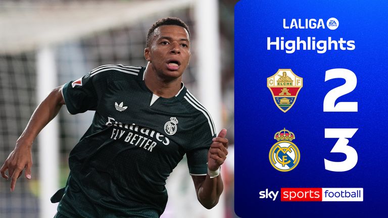 Elche 2-3 Real Madrid | La Liga highlights