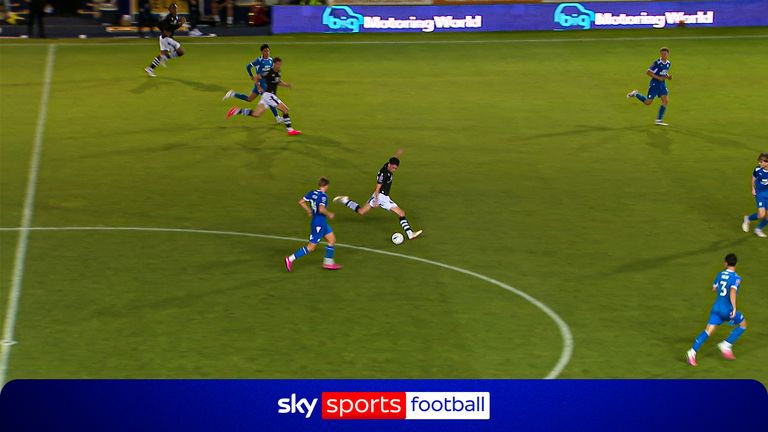 Peterborough vs Colchester - Ronnie Harvey scores from 50 yards