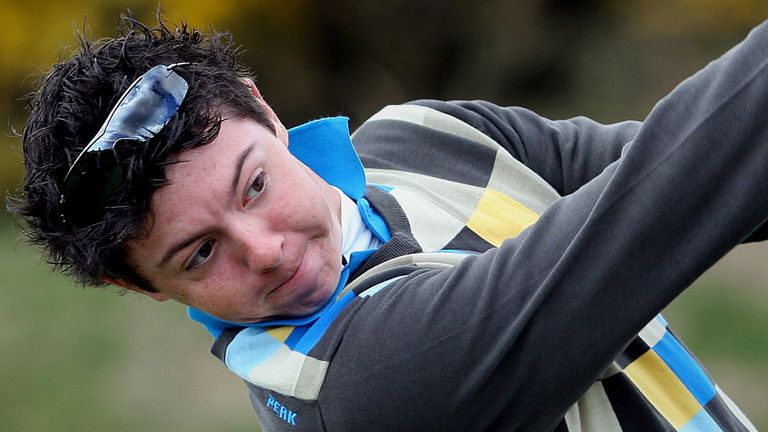 Rory McIlroy featured in the 2007 Walker Cup for Great Britain and Ireland
