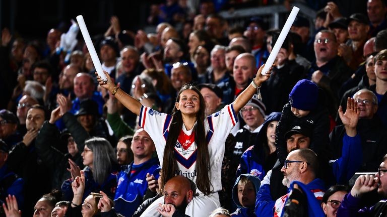 The Wakefield Trinity faithful were delighted 