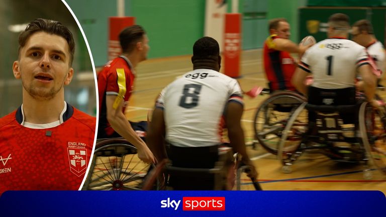 England's Rob Hawkins outlines everything you need to know about Wheelchair Rugby League ahead of this Sunday's Grand Final, which is being shown live on Sky Sports.