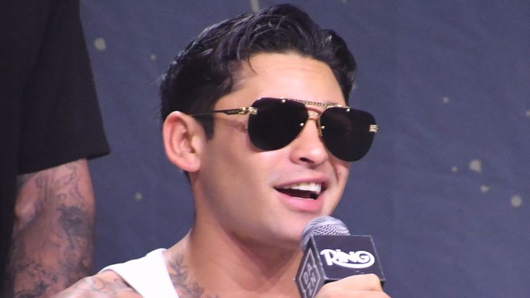 Ryan Garcia revealed he didn't want to show up to a face-off with Conor Benn on Tuesdahead of their WBC welterweight title fight