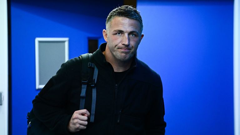 Warrington Wolves Head Coach Sam Burgess