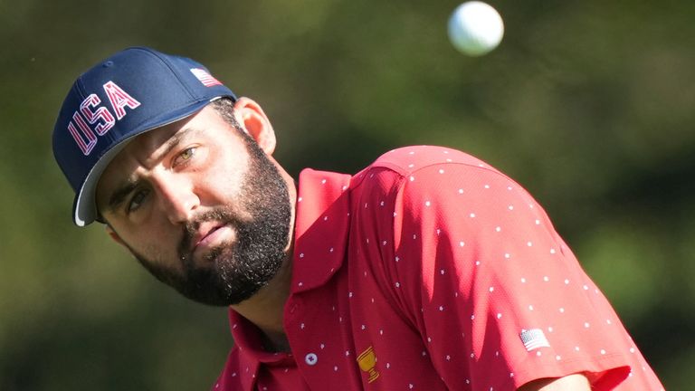 Scottie Scheffler will be out to help Team USA defend their Presidents Cup title this week against the International Team
