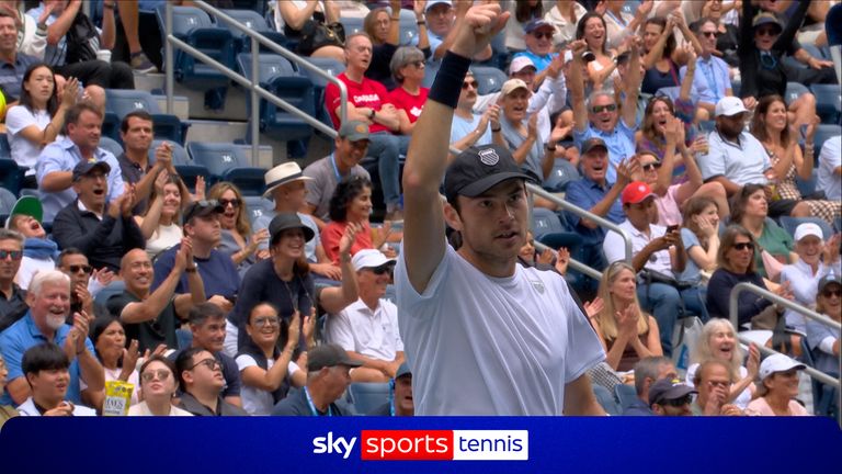 Watch Sebastian Gorzny's contender for US Open shot of the tournament!