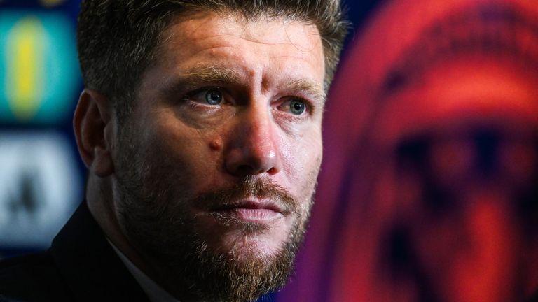 Scotland head coach Sebastien Pocognoli