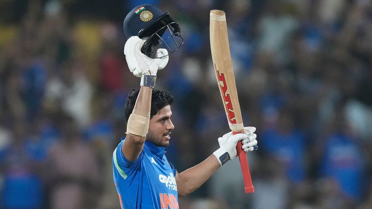 India's captain Shubman Gill 