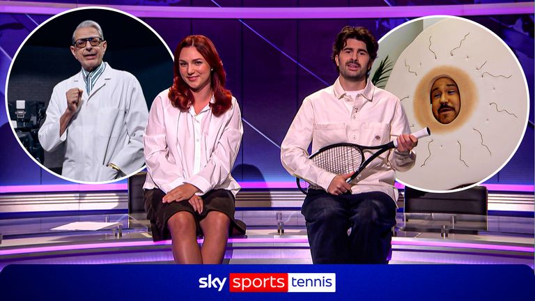 SNL UK's Ania Magliano and Paddy Young make a Weekly Update US Open special, including segments from Jeff Goldblum and Carlos Alcaraz's nipple...