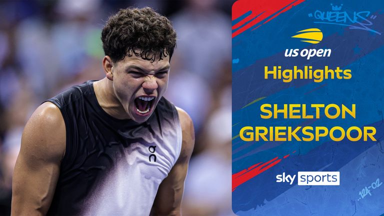 ben shelton vs Tallon Griekspoor