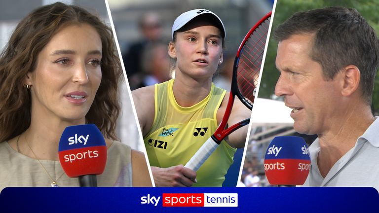Tim Henman and Laura Robson share their thoughts on Elena Rybakina becoming the new world No 1 after battling back to beat Qinwen Zheng at the US Open and progress to the semi-finals.