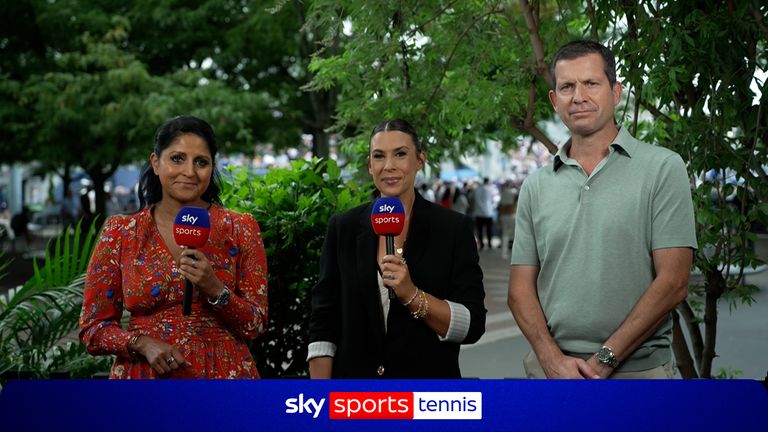 Sky Sports Tennis discuss if there is a problem with the late-night session at the US Open.