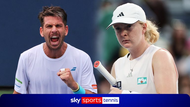 Francesca Jones and Cameron Norrie