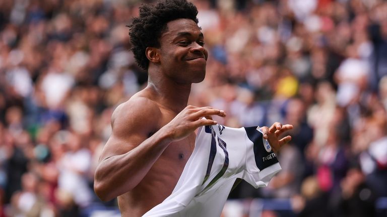 Bolton Wanderers' Thierry Gale celebrates scoring the match-winning goal