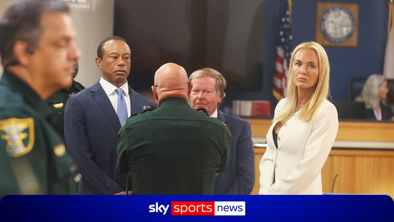 Tiger Woods has been banned from driving for five years 