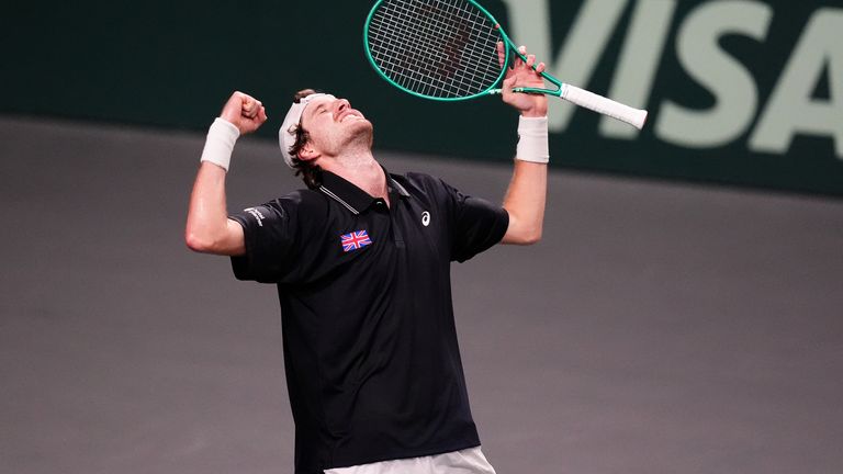 Toby Samuel also won for Great Britain