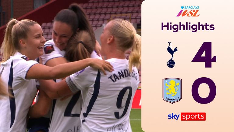 spurs v villa