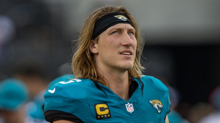 Jacksonville Jaguars quarterback Trevor Lawrence 