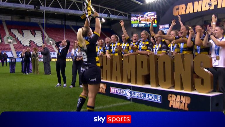 York Valkyrie beat Wigan Warriors in Grand Final to lift Super League title for third time

