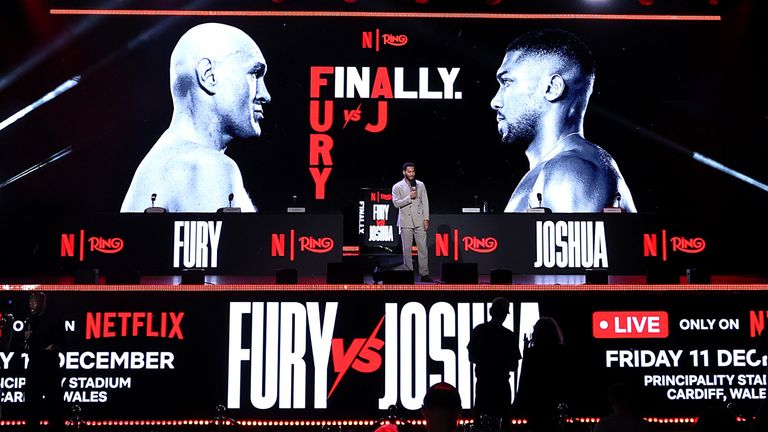Fury and Joshua set for first press conference LIVE!